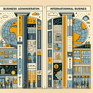 Diferencias entre Administración de Empresas y Negocios Internacionales